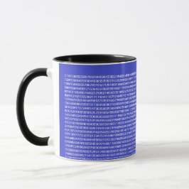 Eine Tasse PUs (π) groß für Mathe Geek in Ihrem