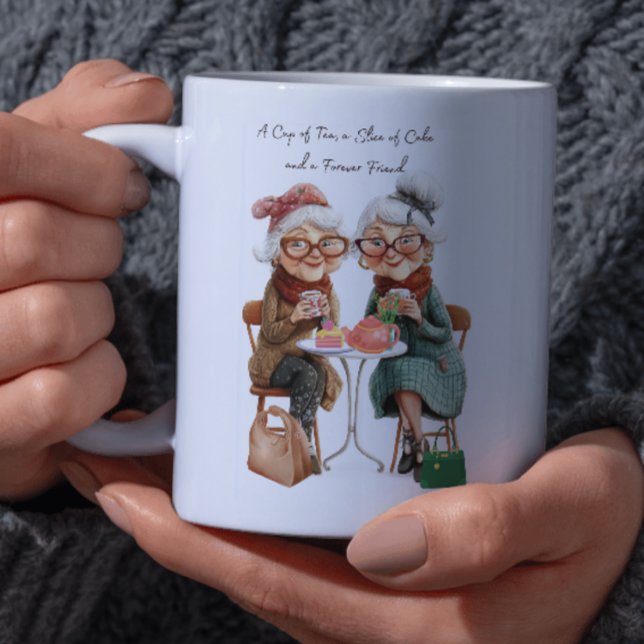 Eine Tasse Tee, ein Stück Kuchen und ein ewiger Fr (Forever Friends Tea Time Mug
A Cup of Tea, a Slice of Cake and a Forever Friends)