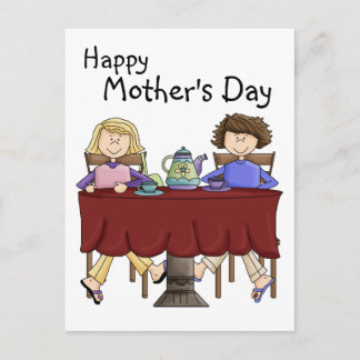 Eine Tasse Tee für meine Mama - besonders Postkarte