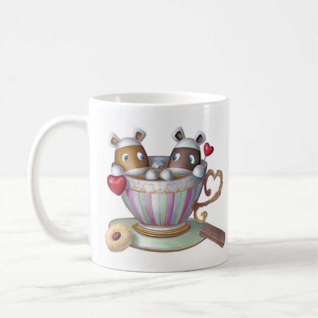 Eine Tasse Tee u. eine Scheibe von Bake® - meine (Links)