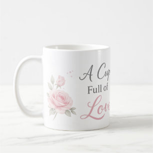 Eine Tasse voller Liebe Tasse Personalisiertes B
