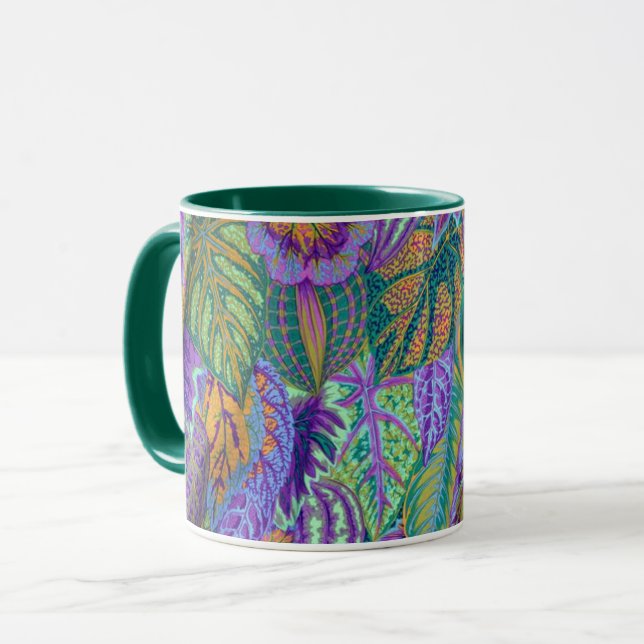 Eine Tasse von Philip Jacobs Fabric Coleus (Vorderseite Links)