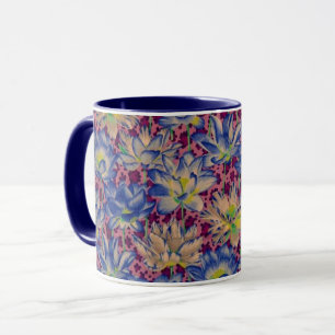 Eine Tasse von Philip Jacobs Fabric Leopard Lotus