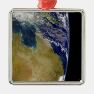 Eine teilweise Ansicht von Erde Australien zeigend Silbernes Ornament