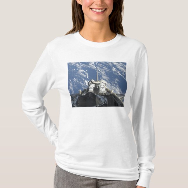 Eine teilweise Sicht auf das Space Shuttle Atlanti T-Shirt (Vorderseite)
