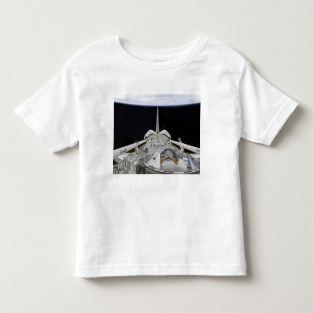 Eine teilweise Sicht auf den Space Shuttle Kleinkind T-shirt (Vorderseite)