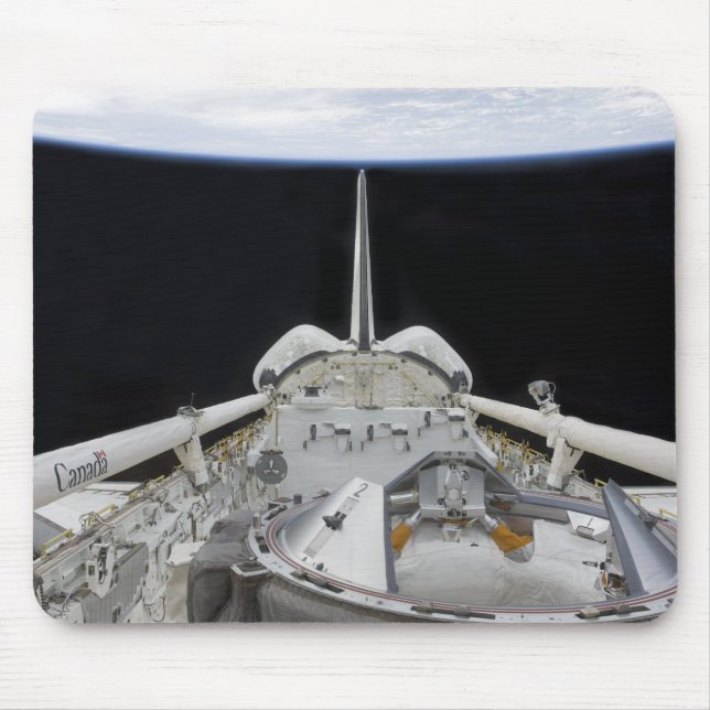 Eine teilweise Sicht auf den Space Shuttle Mousepad (Vorne)