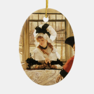 Eine teuflische Geschichte von James Tissot, Vinta Keramikornament