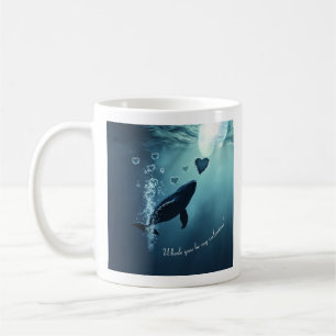 Eine Tiefsee-Valentinsserenade Kaffeetasse