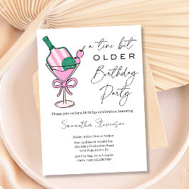 Eine Tini-Bit-ältere Pickleball-Themenparty zum Ge Einladung