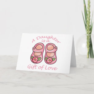 Eine Tochter ist Karte