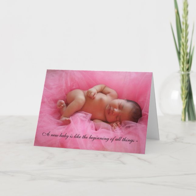 Eine Tochter ist... Karte (Vorderseite)