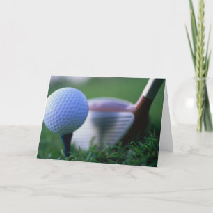 Eine tolle Golfkarte Karte