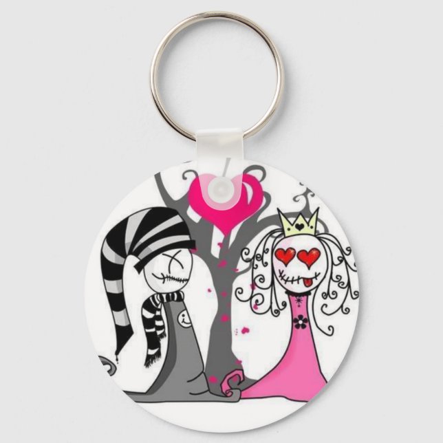 Eine tote Liebe Schlüsselanhänger (Vorderseite)