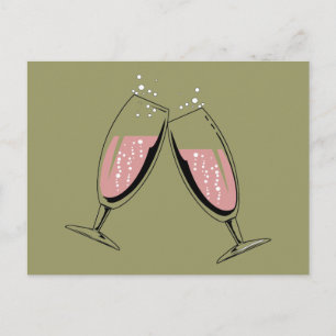 Eine Totenkopie geben Postkarte