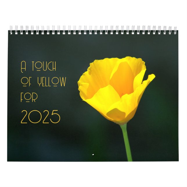 eine Touch Gelb für 2025 Kalender (Titelbild)