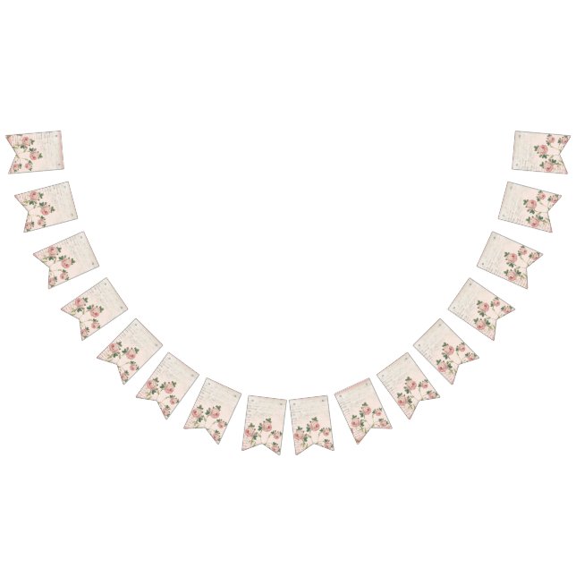 Eine Touch rosa Kissen Wimpelkette (Alle)