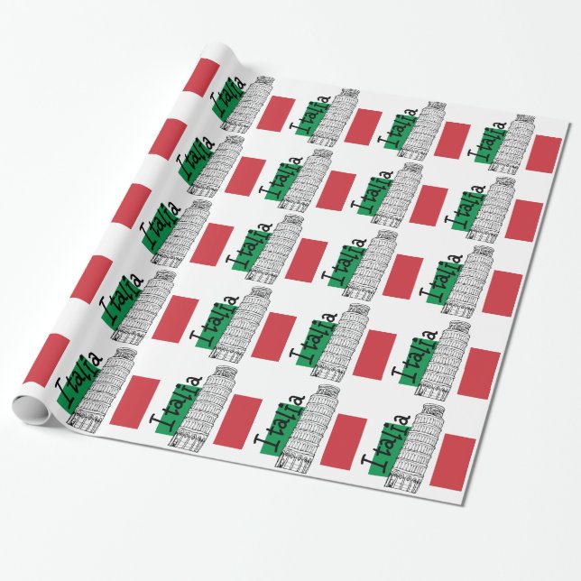 Eine Touch von Italien Geschenkpapier (Ungerollt)