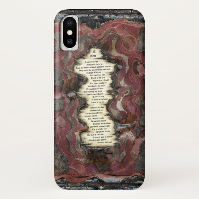 Eine Träne Case-Mate iPhone Hülle (Rückseite)