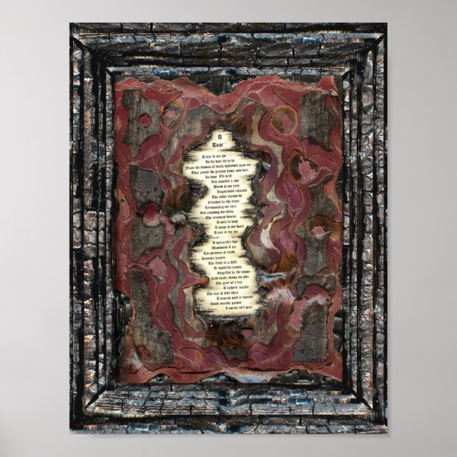 Eine Träne Poster (Vorne)