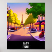 Eine traumhafte Version des Eiffelturms, Paris