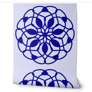Eine trendige, florale "Ratti_Creative_Arts"-Tapet Tapete