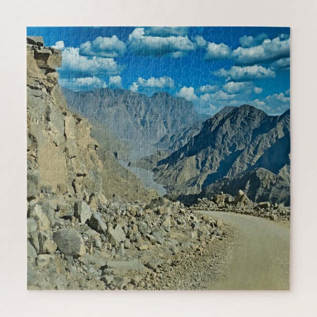Eine trockene Landschaft Puzzle (Vertikal)