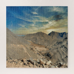 Eine trockene Landschaft Puzzle