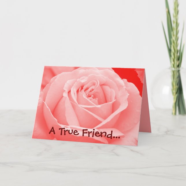 Eine True Friend Card Feiertagskarte (Vorderseite)