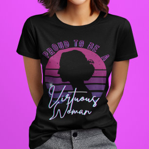 Eine Tugendhafte Frau Glaube Gebet Christus für Fr T-Shirt