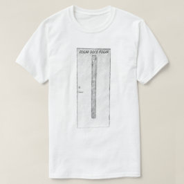 Eine Tür und eine Zuhause Zuhause mit süßen Augen T-Shirt