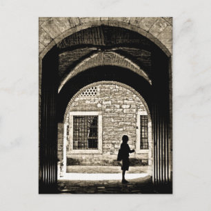 Eine Tür zum Hoffnung Postkarte