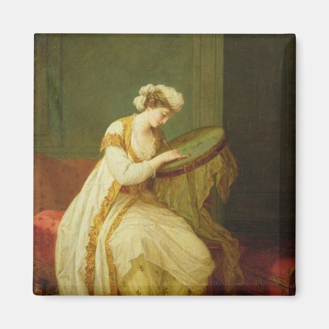 Eine türkische Frau, 1773 Magnet (Vorne)