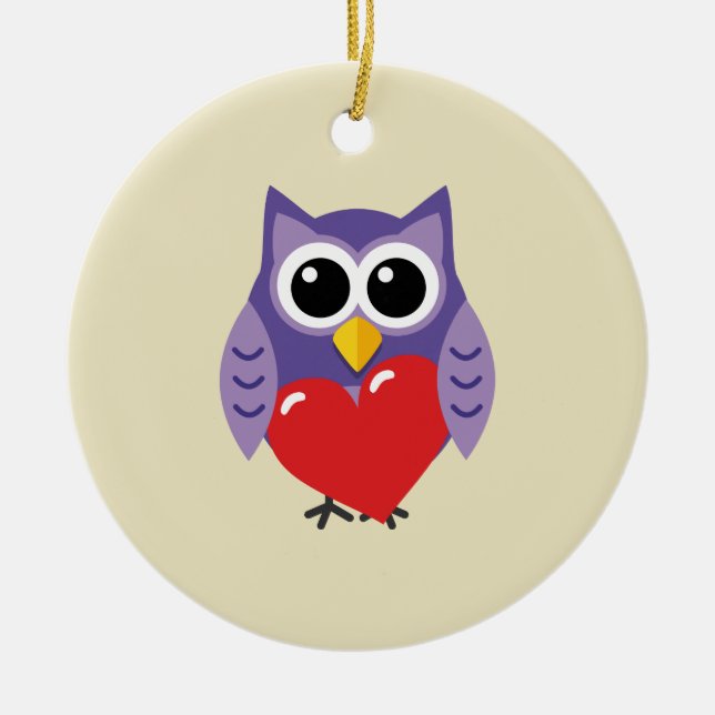 Eine üble Liebe Keramik Ornament (Vorne)