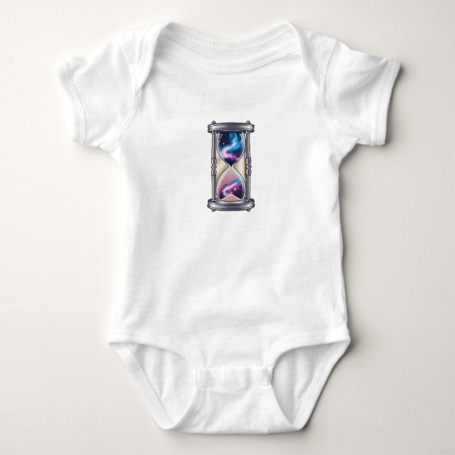 eine Uhr aus Planeten, Baby Strampler (Vorderseite)