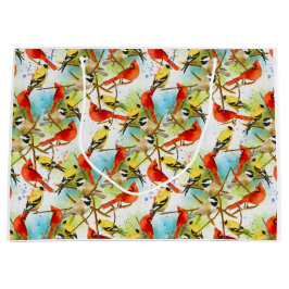 Eine Uhr der Federn Große Geschenktüte