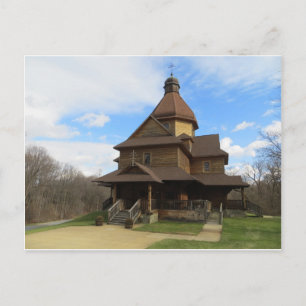 Eine ukrainisch-katholische Kirche Postkarte