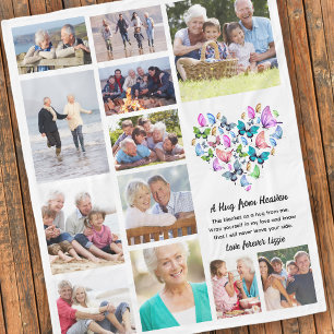 Eine Umarmung aus dem Himmel-Foto-Gedächtnis Fleecedecke