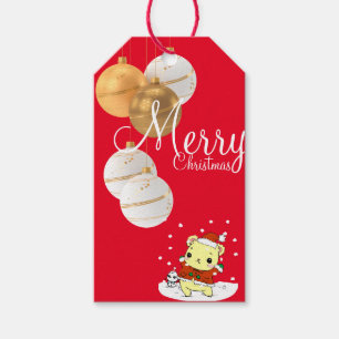 Eine Umarmung für Weihnachten Geschenkanhänger