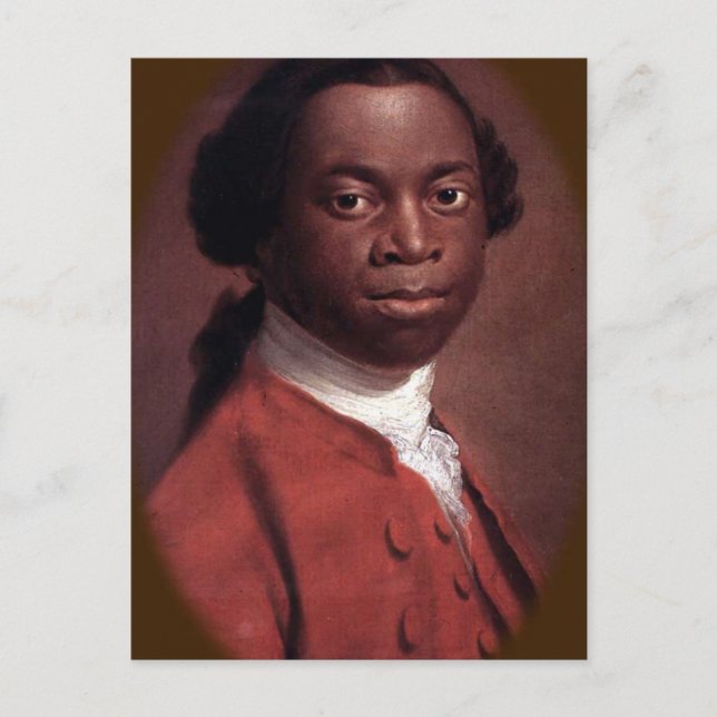 Eine unbekannte Sitter (ehemals Olaudah genannt) Postkarte (Vorderseite)