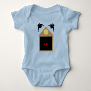 Eine Unfreundlichkeit von Ravens Halloween Baby Strampler