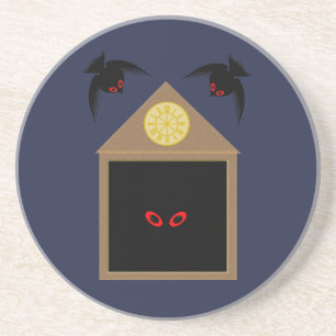 Eine Unfreundlichkeit von Ravens Halloween Getränkeuntersetzer
