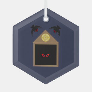 Eine Unfreundlichkeit von Ravens Halloween Ornament Aus Glas