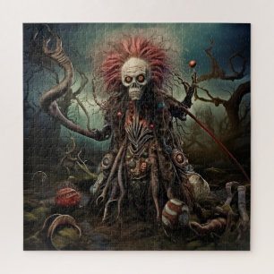 Eine unheimliche, gruselige Sumpfkreatur Puzzle