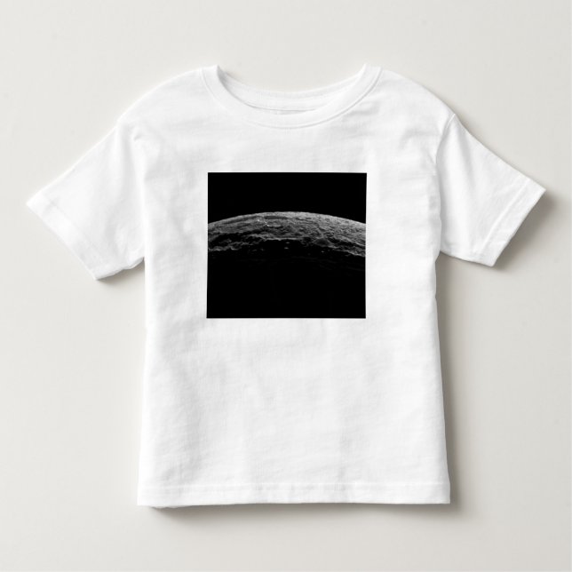 Eine unwirkliche Landschaft des Saturns Mond Kleinkind T-shirt (Vorderseite)