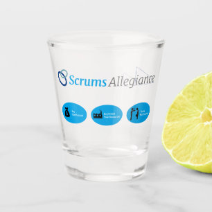 Eine Unze Legitimität Schnapsglas