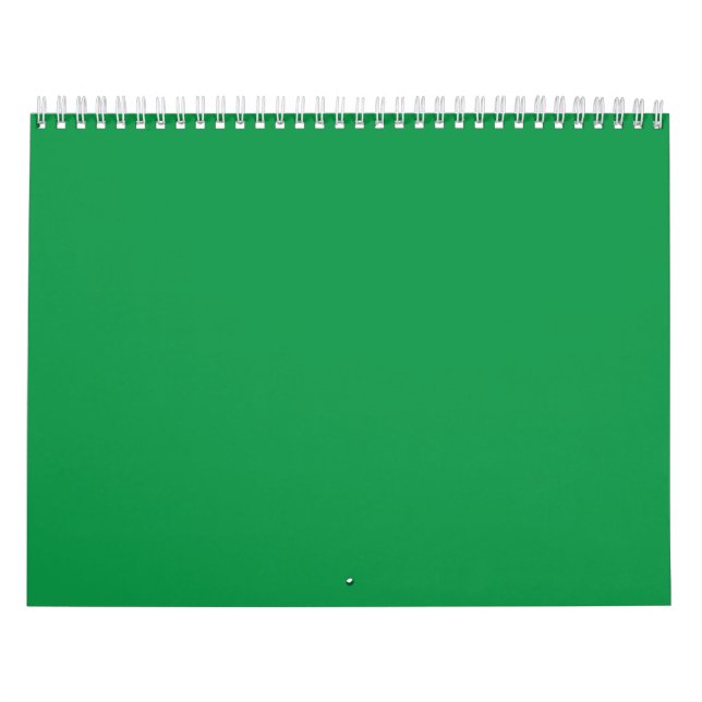 Eine üppige grüne Kulisse mit weißem, quadratische Kalender (Titelbild)