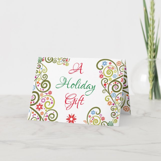 Eine Urlaubskarte! Karte (Vorderseite)