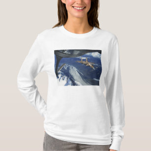 Eine US-Luftwaffe F-15C Eagle, das sich in T-Shirt