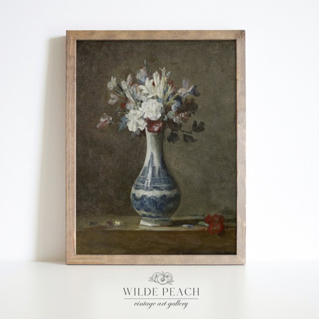 Eine Vase Vintager Blume von Jean-Baptist Poster (Von Creator hochgeladen)